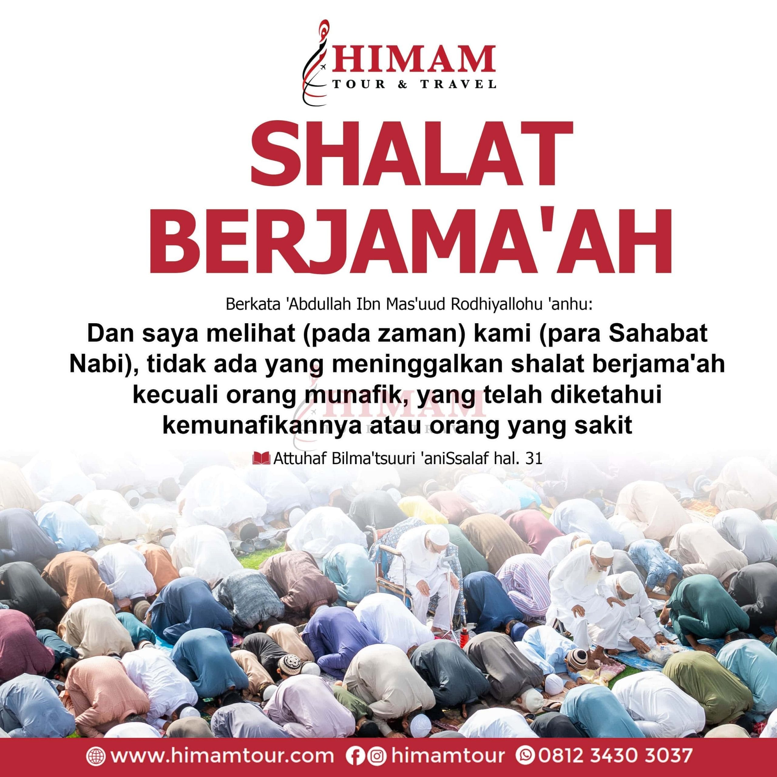 Shalat Berjama'ah - Himam Tour and Travel