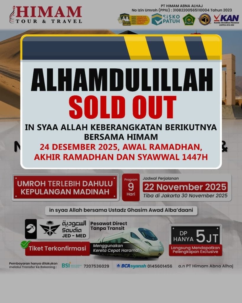 umroh 22 november 2025 wilayah bogor dan sukabumi
